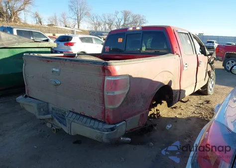 2011 Ford F-150 Lariat from USA, damaged, VIN 1FTFW1ET8BFC58509